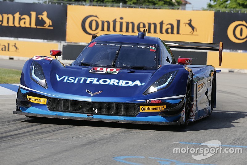 Visit Florida Racing Chevy on Belle Isle front row