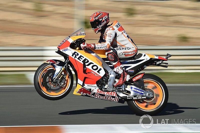 MotoGP Valencia: Marquez puncaki warm-up, Dovizioso keempat