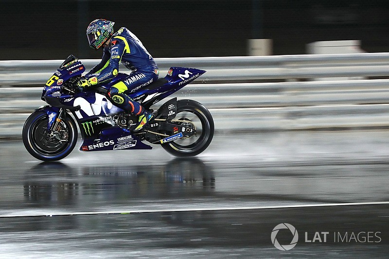 MotoGP-Test auf nasser Strecke: Bald Regenrennen in Katar?