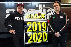 Aprilia firma con Aleix Espargaró hasta fines de 2020
