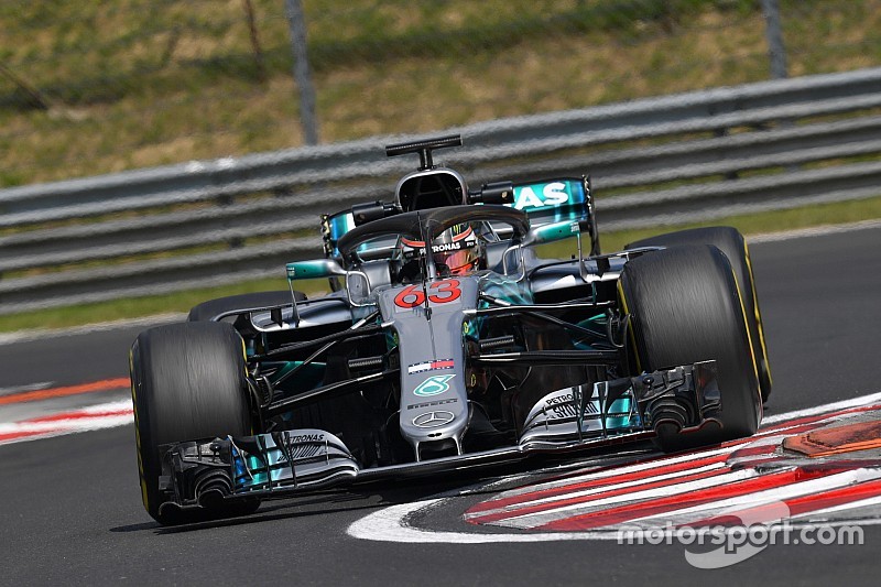 F1-Testfahrten Budapest: Mercedes-Junior knackt Streckenrekord