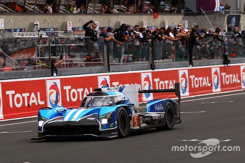 #5 CEFC TRSM RACING Ginetta G60-LT-P1: Charles Robertson, Michael Simpson, Leo Roussel