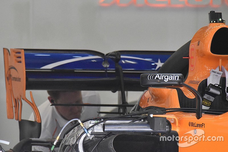 McLaren: la gear wing è il primo aggiornamento della MCL33