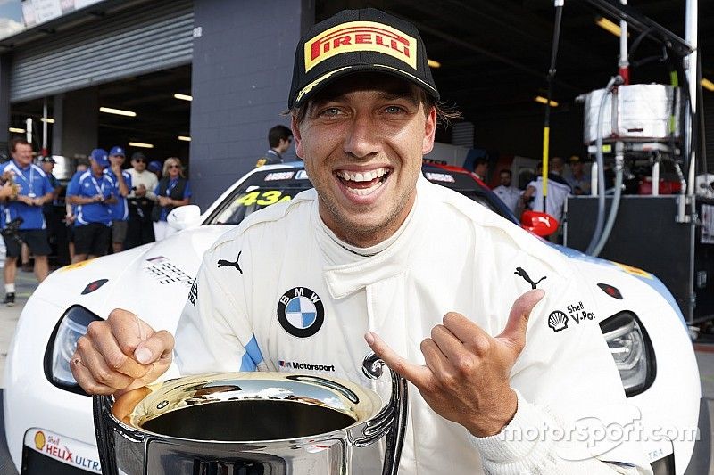 Pole sitter Chaz Mostert, BMW Team Schnitzer