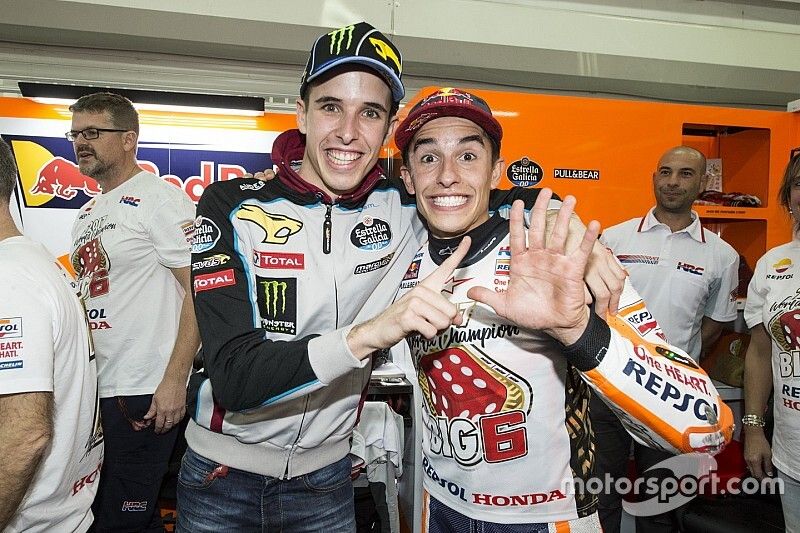 Официально: Алекс Маркес станет напарником брата в MotoGP