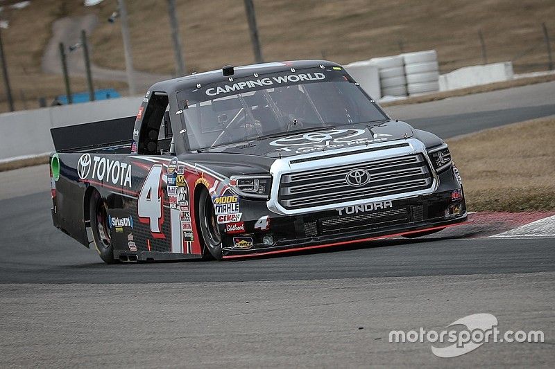 Harrison Burton makes first laps around Canadian Tire Motorsport Park