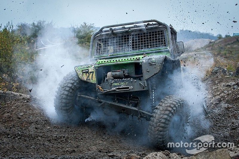 Offroading action