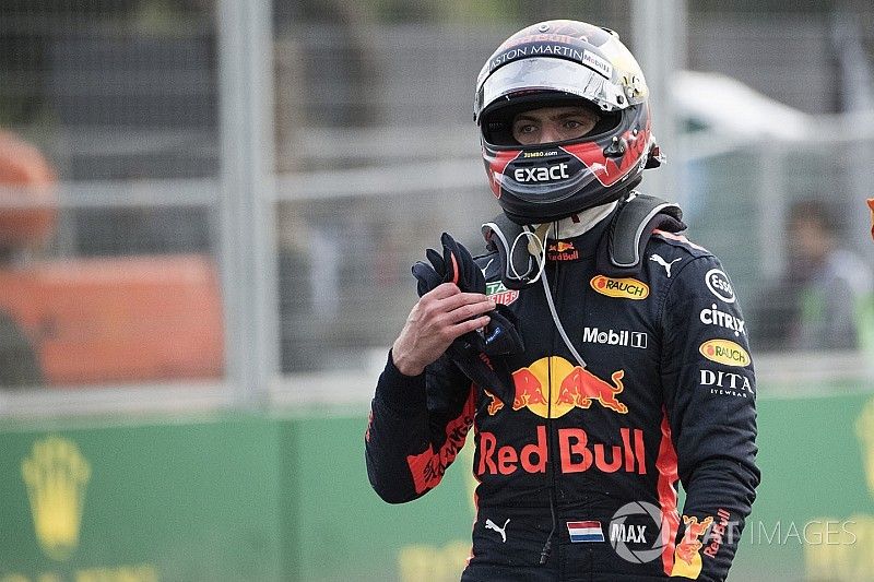 Max Verstappen, Red Bull Racing na crash