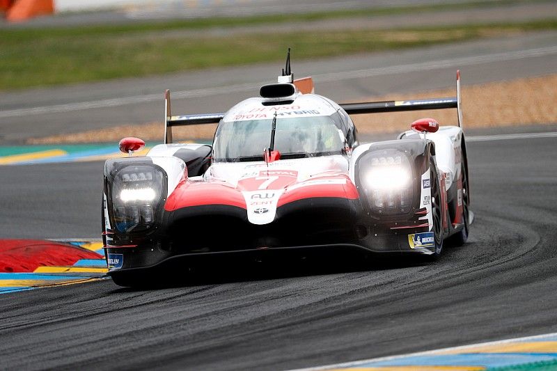 #7 Toyota Gazoo Racing Toyota TS050: Mike Conway, Kamui Kobayashi, Jose Maria Lopez