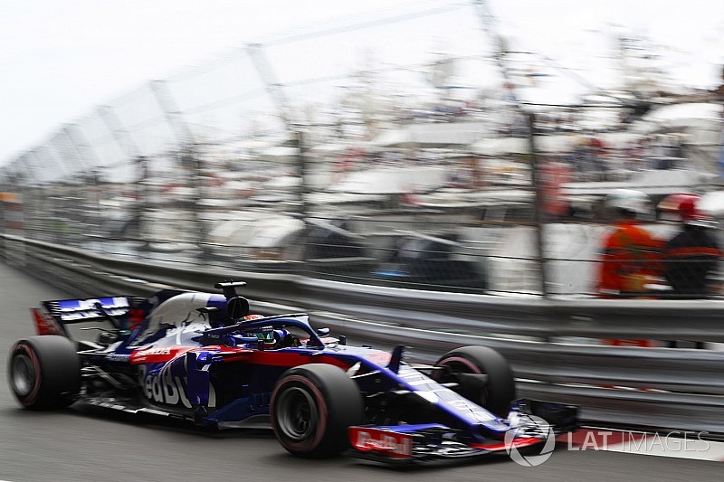 モナコFP1速報:リカルドが首位発進。トロロッソはハートレー12番手