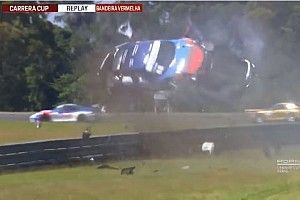 Video: Megaklapper in Porsche Carrera Cup Brazilië
