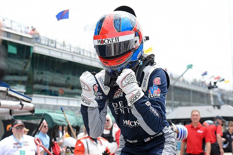 Race winner Colton Herta, Andretti Steinbrenner Racing