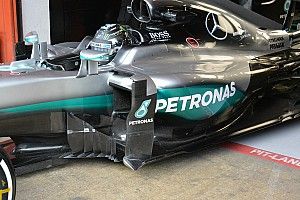 Mercedes unleashes radical barge boards