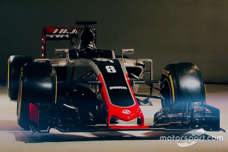 精彩图集: 哈斯F1赛车 VF-16,还以为是战斗机型号