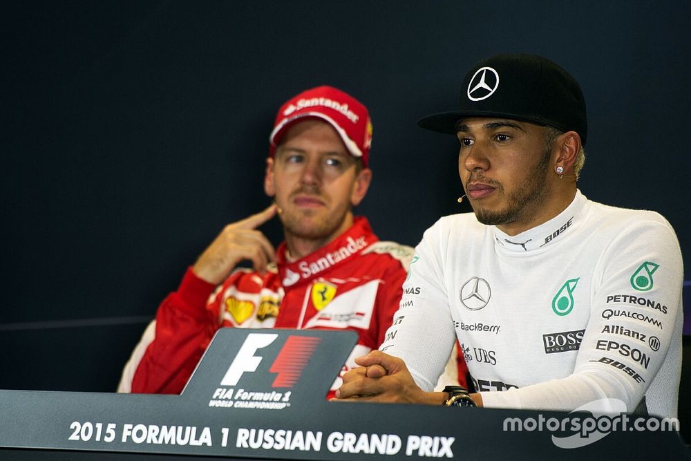 Хэмилтон о Ferrari: Шума много, но Себ спокоен
