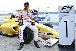 Clark F4: Gowda takes his first two wins