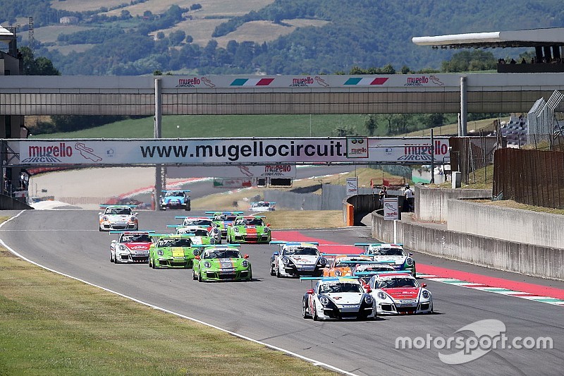 Arrivano in pista i piloti della Carrera Cup Italia per la terza gara del Mugello