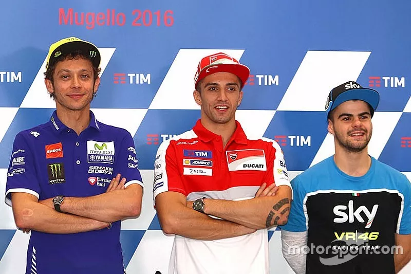 Sam Lowes, Maverick Vi&ntilde;ales, Valentino Rossi, Andrea Iannone, Romano Fenati