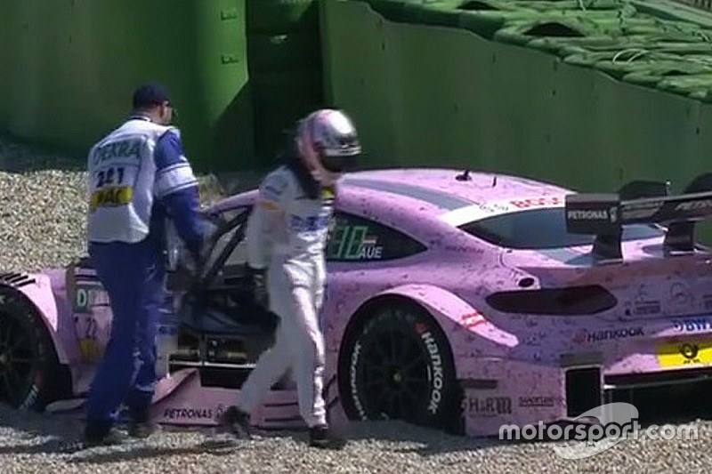 Video: Crash von Lucas Auer im DTM-Training