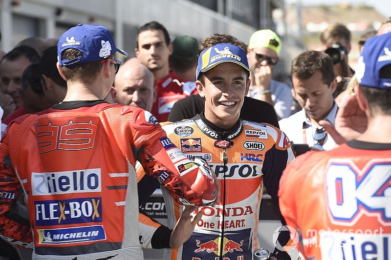 Hadapi duo Ducati, Marquez terapkan strategi sama