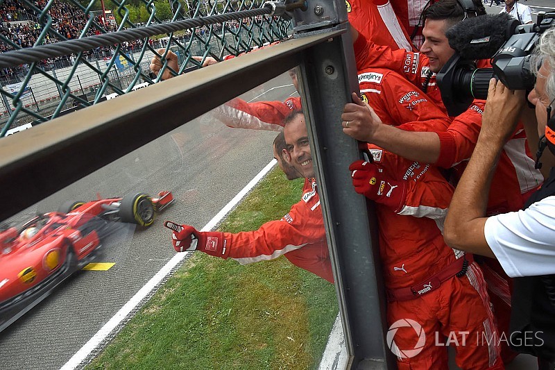 Vettel belgiumi győzelmi galériája a Ferrarival: már Prost előtt