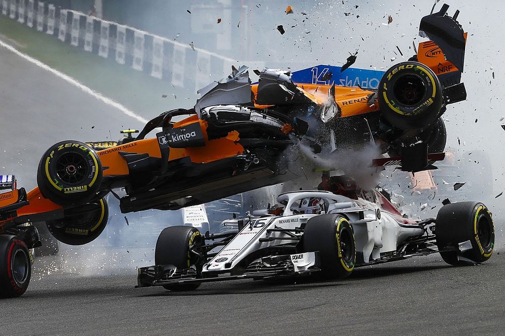 El brutal accidente de Alonso en Bélgica 2018: otra vez Spa