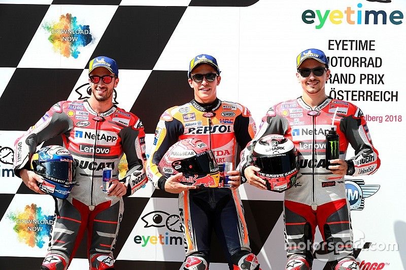 Las Ducati no pueden arrebatarle la pole a Márquez