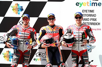La grille de départ du GP d'Autriche MotoGP