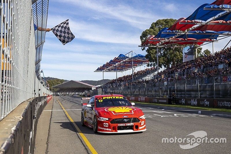Adelaide 500: Van Gisbergen drama helps McLaughlin to victory