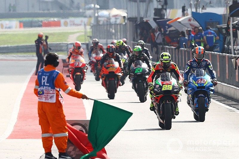 MotoGP: procedura di partenza allungata di 5 minuti