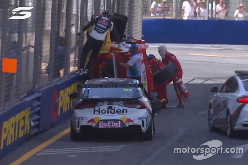 Van Gisbergen rushed to help McLaughlin after crash