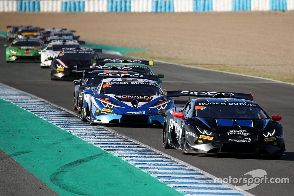 #101 Huracan Super Trofeo Evo, Prestige Performance: Andrea Amici, Sandy Mitchell