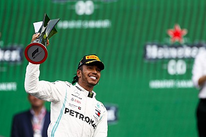 Estadísticas: Los 100 podios de Hamilton