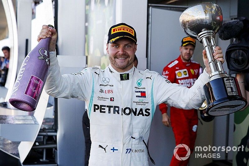 Formel 1 Suzuka 2019: Bottas-Sieg sichert Mercedes beide WM-Titel