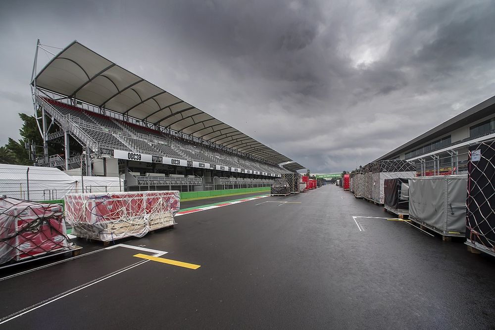 Preparativos para la F1 en el Autódromo Hermanos Rodríguez