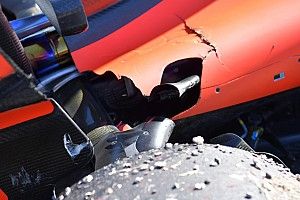 Photos - La suspension cassée de la Ferrari de Vettel à Austin