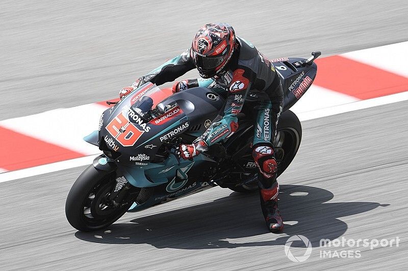 Quartararo: "Ahora freno 20 metros más tarde que en los primeros test"