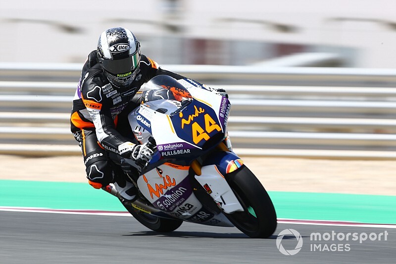 Canet aparece antes de la lucha por la pole; Raúl Fernández repite en el FP3