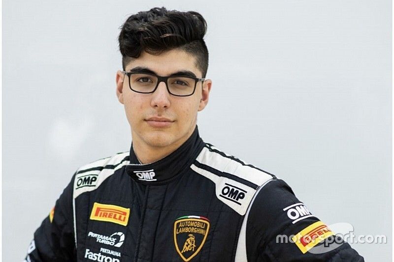 Steven Aghakhani nella GT Cup su una Lamborghini della VSR