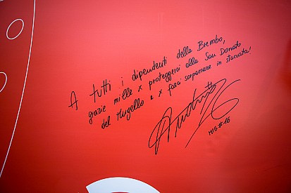 Migno e Vietti in visita a Brembo Racing