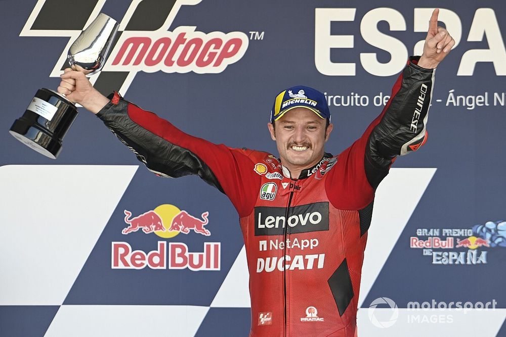 Emotional Miller “worked arse off” for Spanish MotoGP win