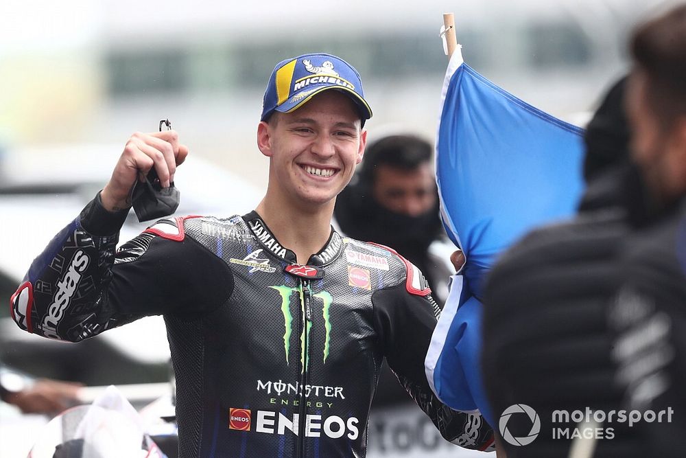 Terzo classificato Fabio Quartararo, Yamaha Factory Racing