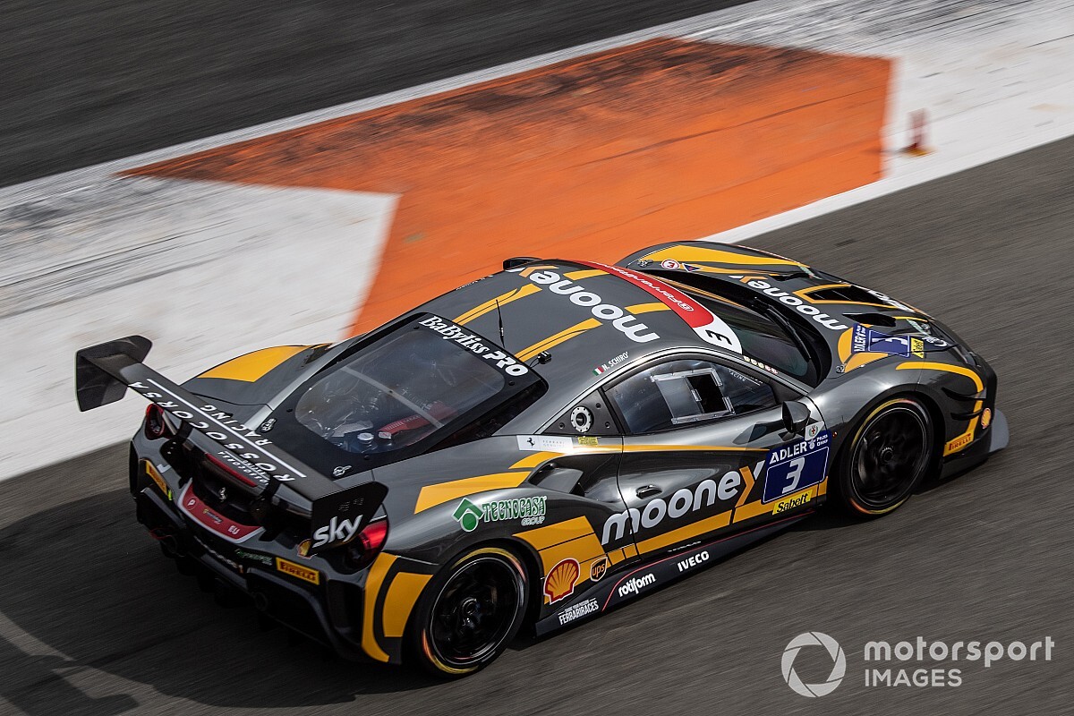 Ferrari Challenge: a Valencia festa bagnata per Schirò-Kirchmayr