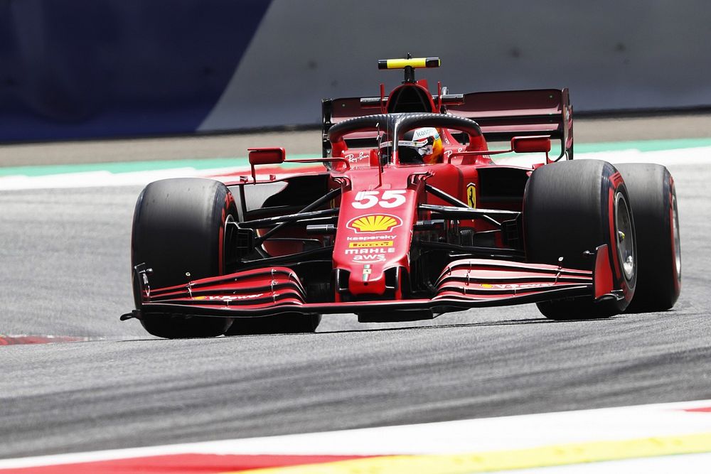 Carlos Sainz Jr., Ferrari SF21