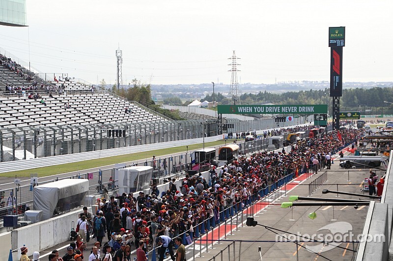 F1日本GPの11日(金)はスケジュール通り開催予定も変更の可能性あり