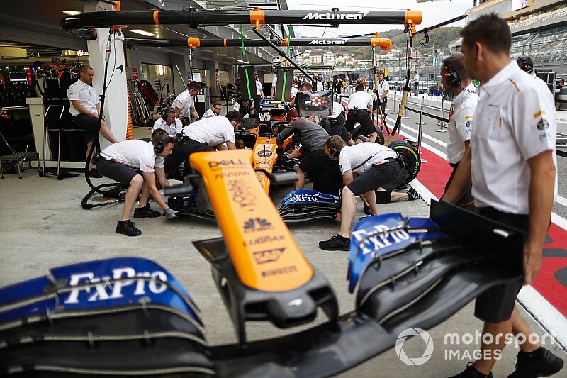 A McLaren szinte teljesen átállt a 2020-as autóra