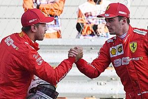 Vettel: "Es pronto para decir que Leclerc sea mi compañero más fuerte"