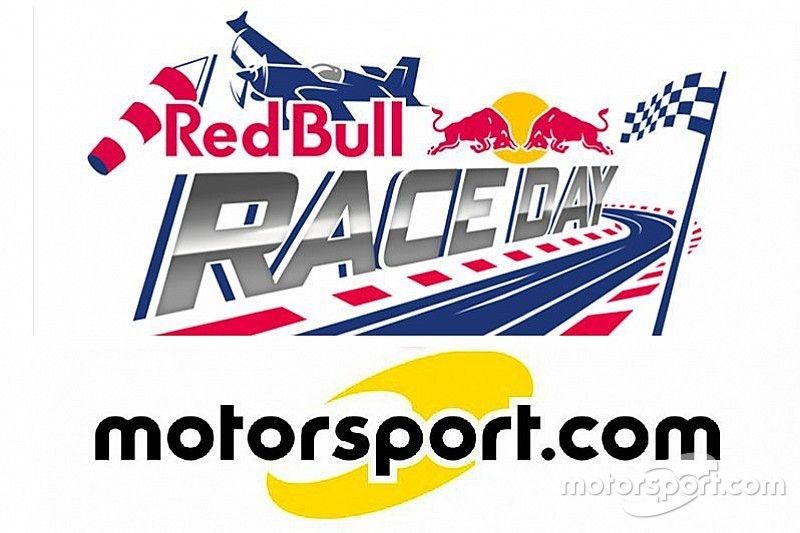 Collaborazione fra il Red Bull Race Day e Motorsport.com Svizzera, logotipo