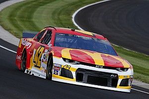 Chip Ganassi Racing teammates top first Cup practice at Indy