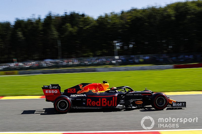 Albon, Red Bull'daki ilk gününden mutlu ayrıldı